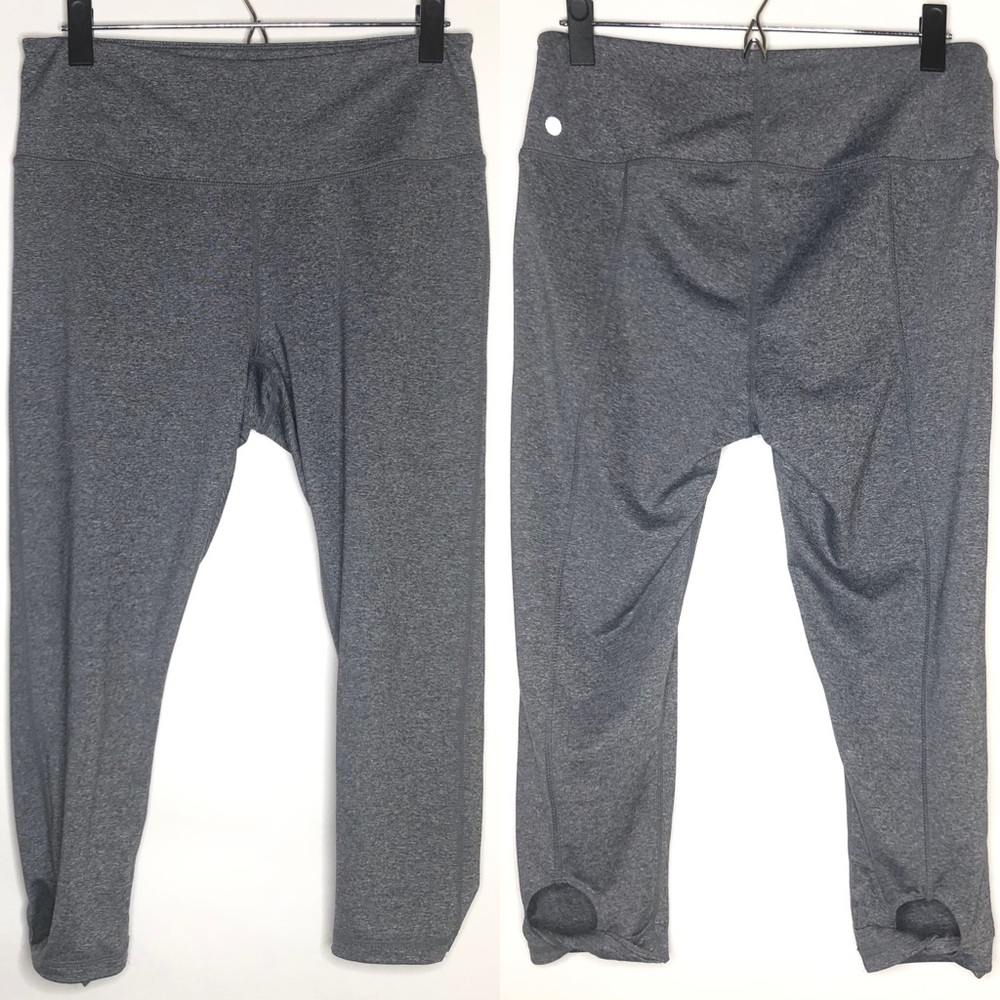 Z by ZELLA gray Capri leggings size Large